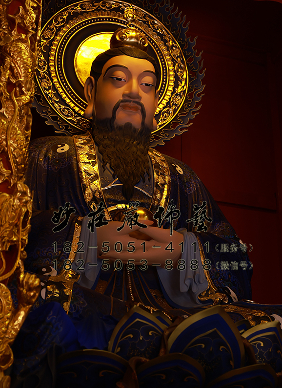 元始天尊側面實拍圖 元始天尊側面實拍圖